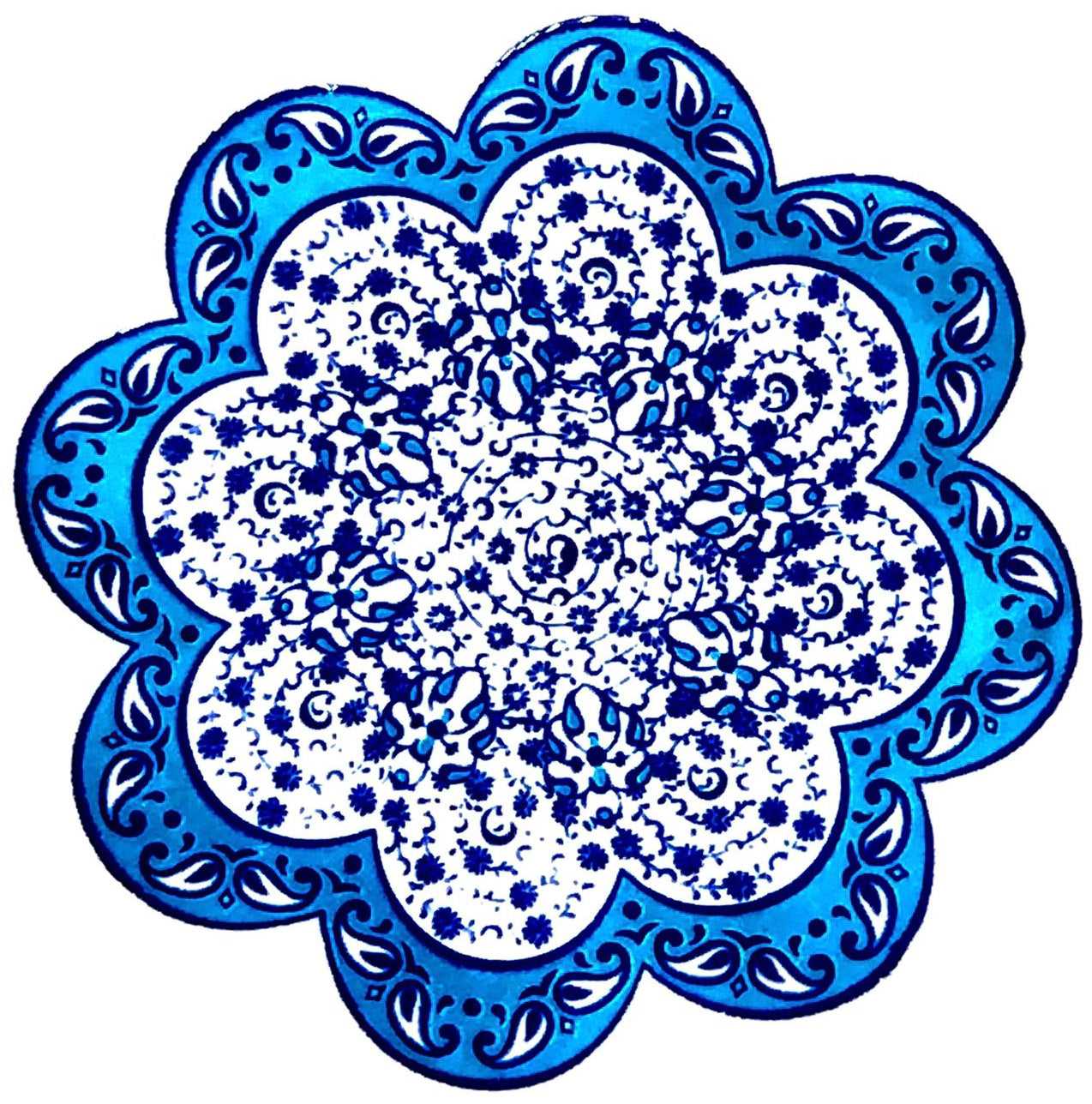 Turkish Design Ceramic Coaster 1931