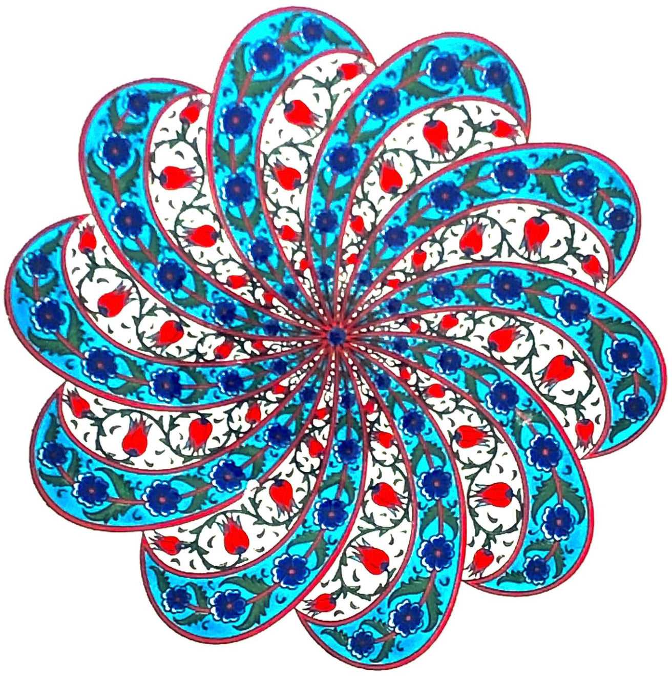 Turkish Design Ceramic Coaster 1913