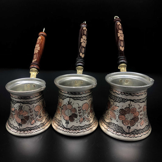 Turkish Cooper Coffee Maker (cezve)  Chamomille