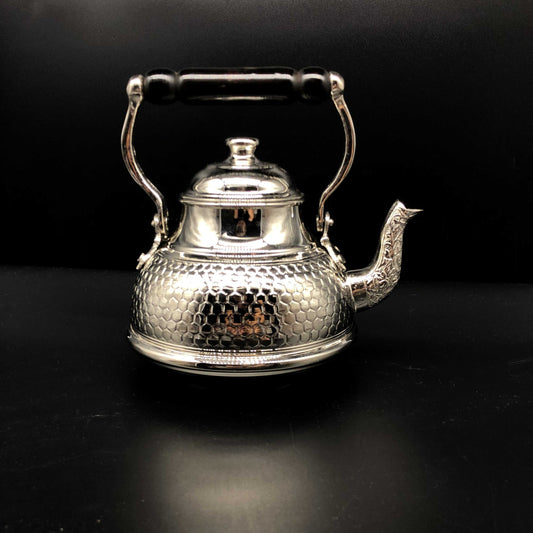 Heavy Copper Turkish Double Kettle Tea Pot