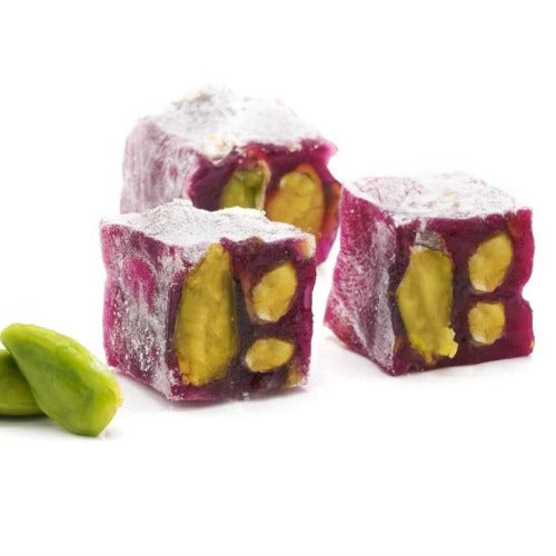 Turkish Delight Pomegranate with Pistachio