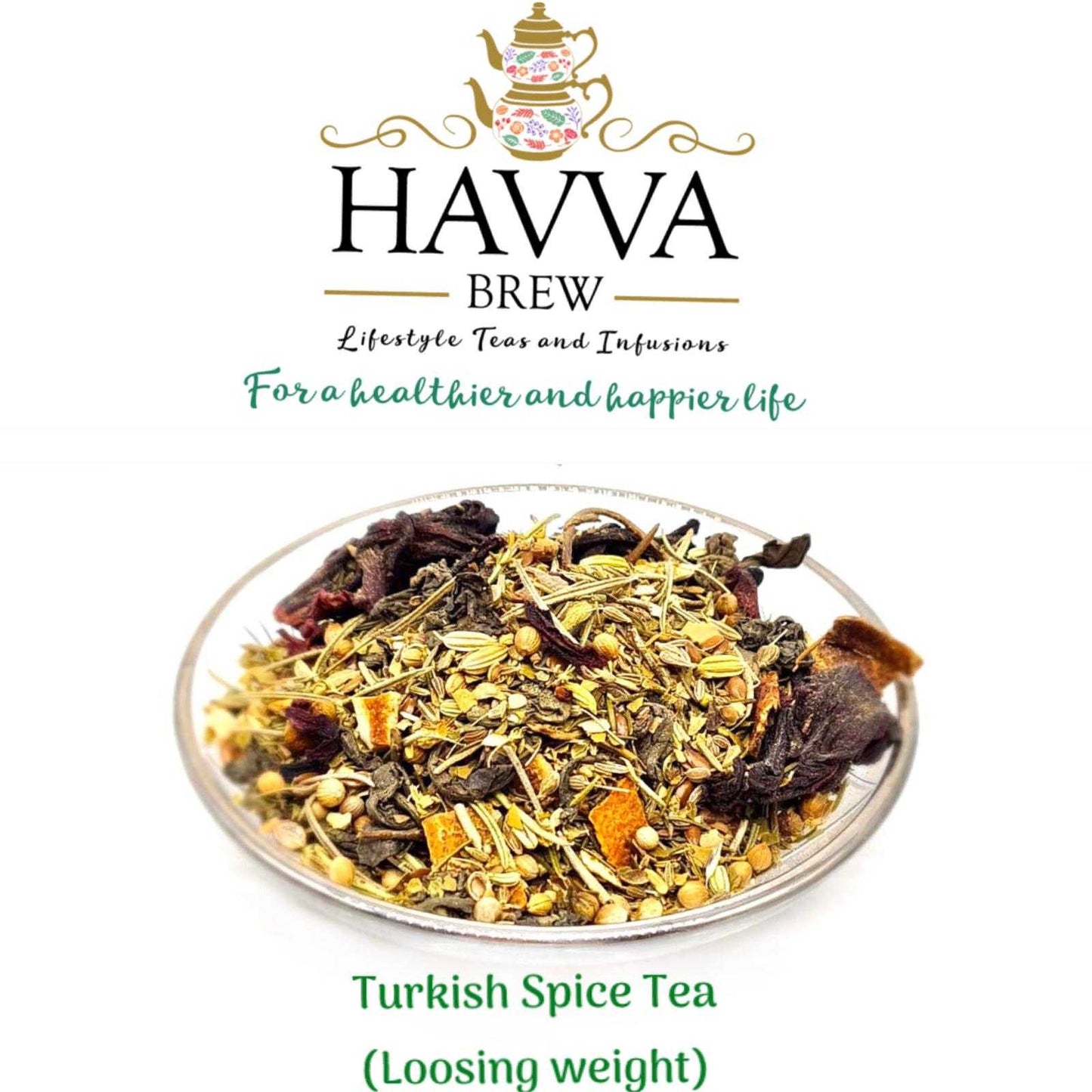 Havva Brew, Turkish Spice Tea (Loosing Weight Tea)