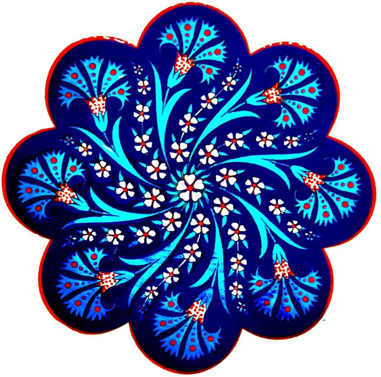 Turkish Design Ceramic Coaster 1934