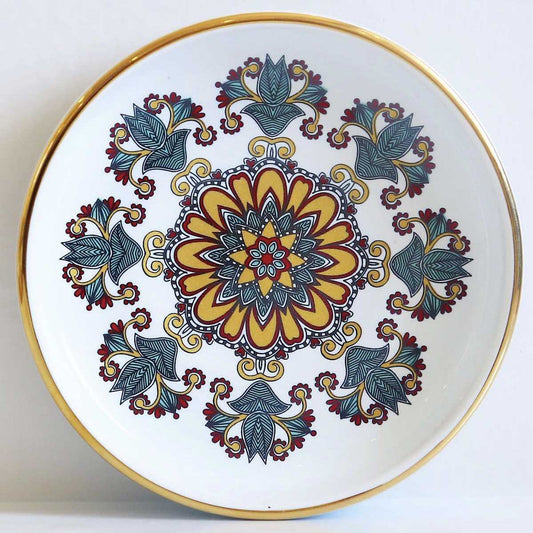 Tulip and Clove Flower Porcelain Tea Set