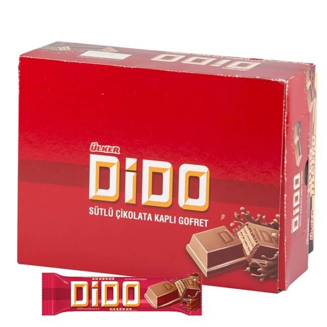 ULKER DIDO MİLK CHOCOLATE WAFER 24. Pc