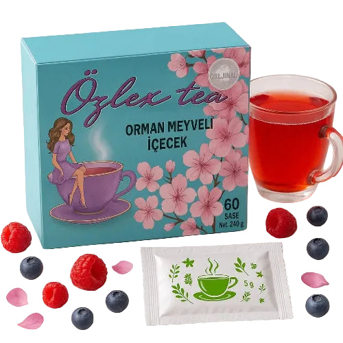 Ozlex Tea Forest Fruit Drink | Turkish Herbal Tea for Healthy Lifestyle