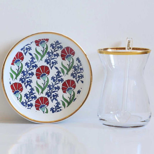 Clove Flower Porcelain Tea Set