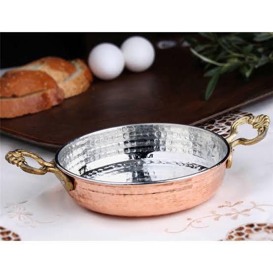 16 cm  Hand Made Copper Pan
