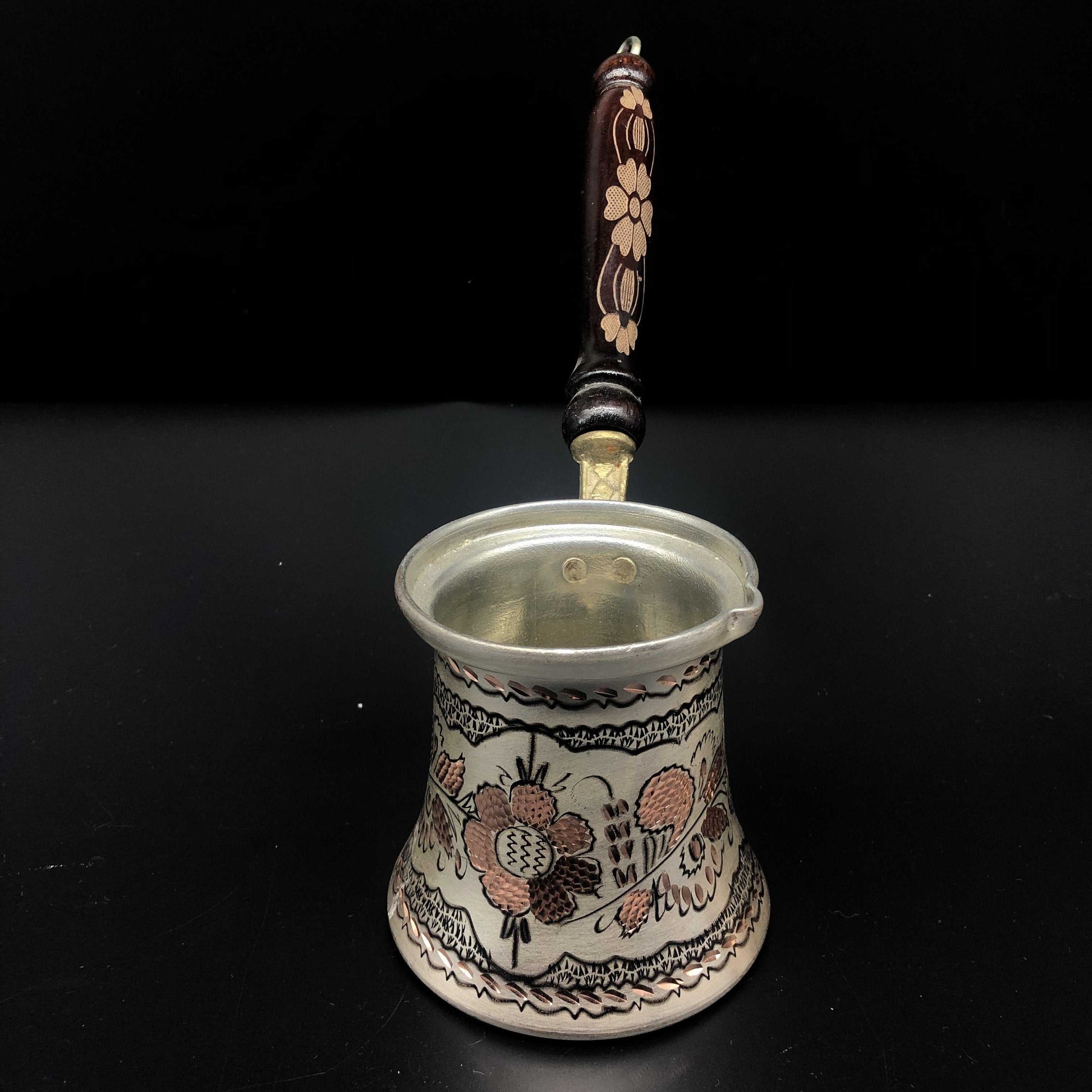 Turkish Cooper Coffee Maker (cezve)  Chamomille