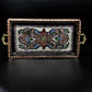 Turkish Rectangle Tray  handpainted colored