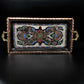 Turkish Rectangle Tray  handpainted colored