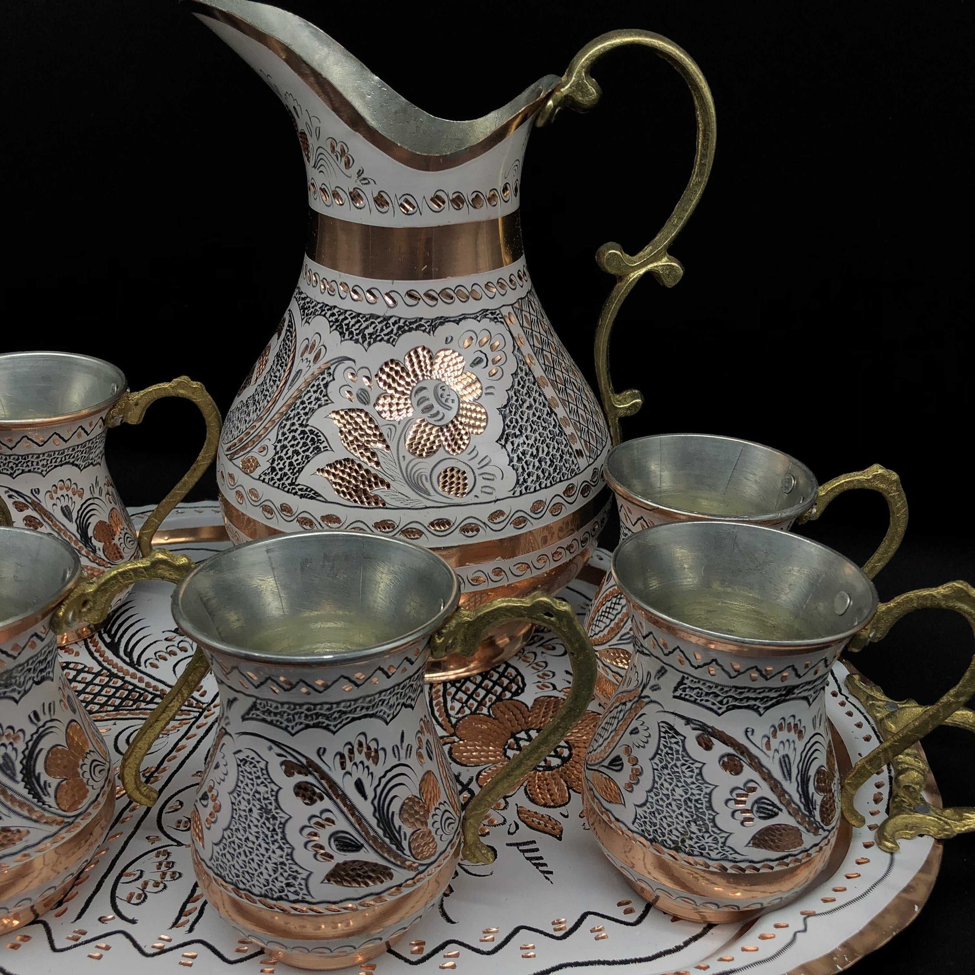 Turkish Buttermilk (Ayranlık) Set ,