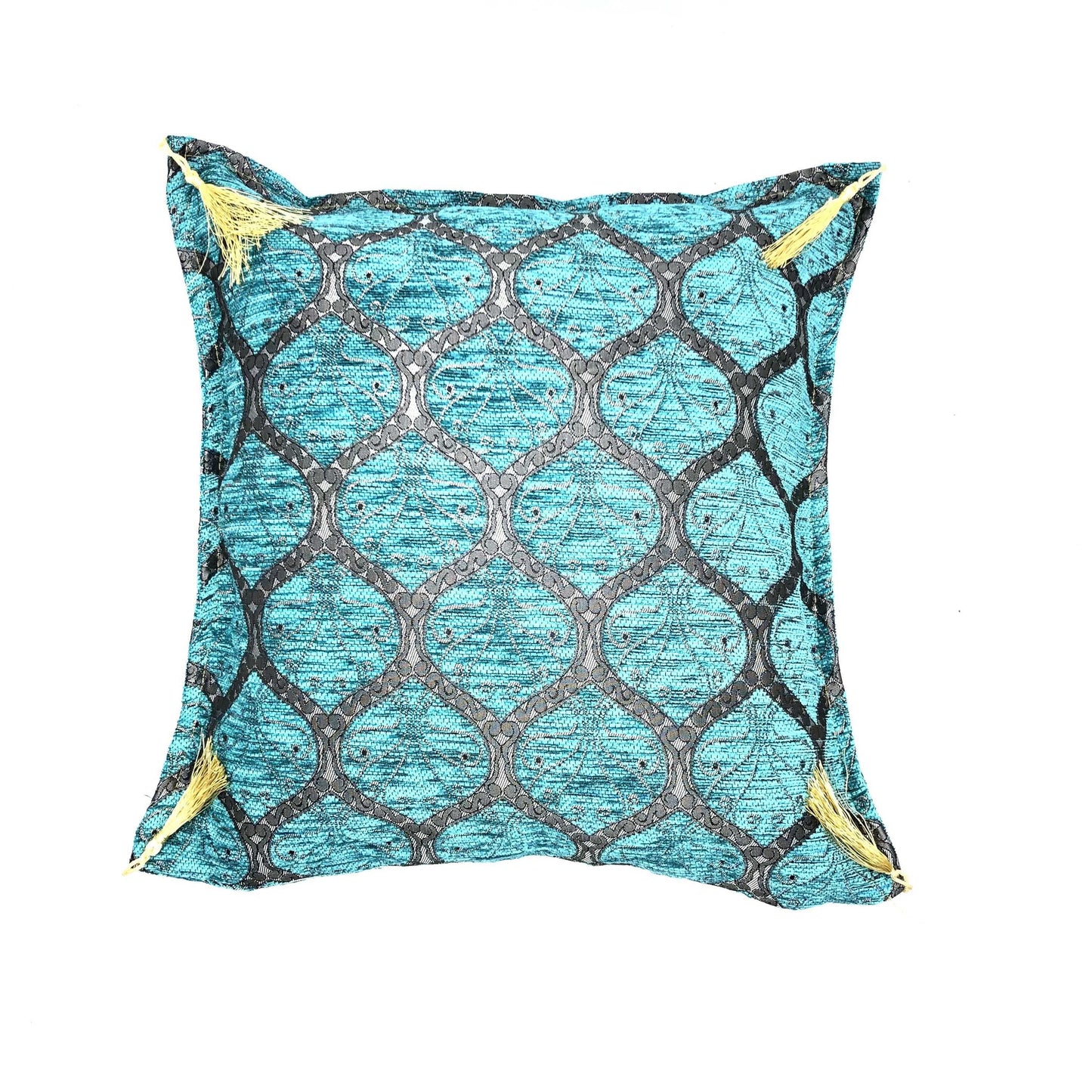 Ottoman Pillow , Turquoise