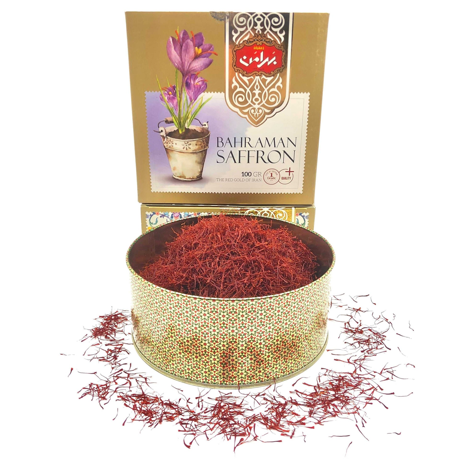 100% Pure Iranian Saffron , Top Negin
