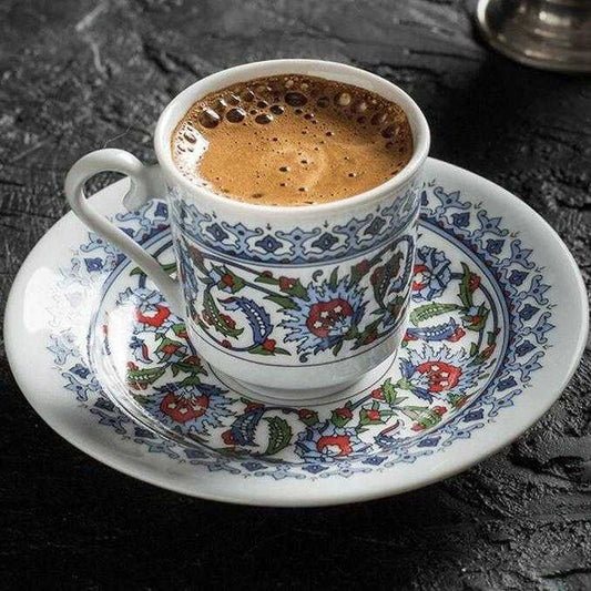 Turkish Traditional Coffee Set  Family set