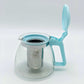 Group Serve Tea Pot with Infuser, Blue