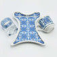 One Person Turkish Coffee Set Blue Clove Kaftan