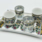 Two Person Turkish Coffee Set Red Dragon