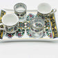 Two Person Turkish Coffee Set Red Dragon