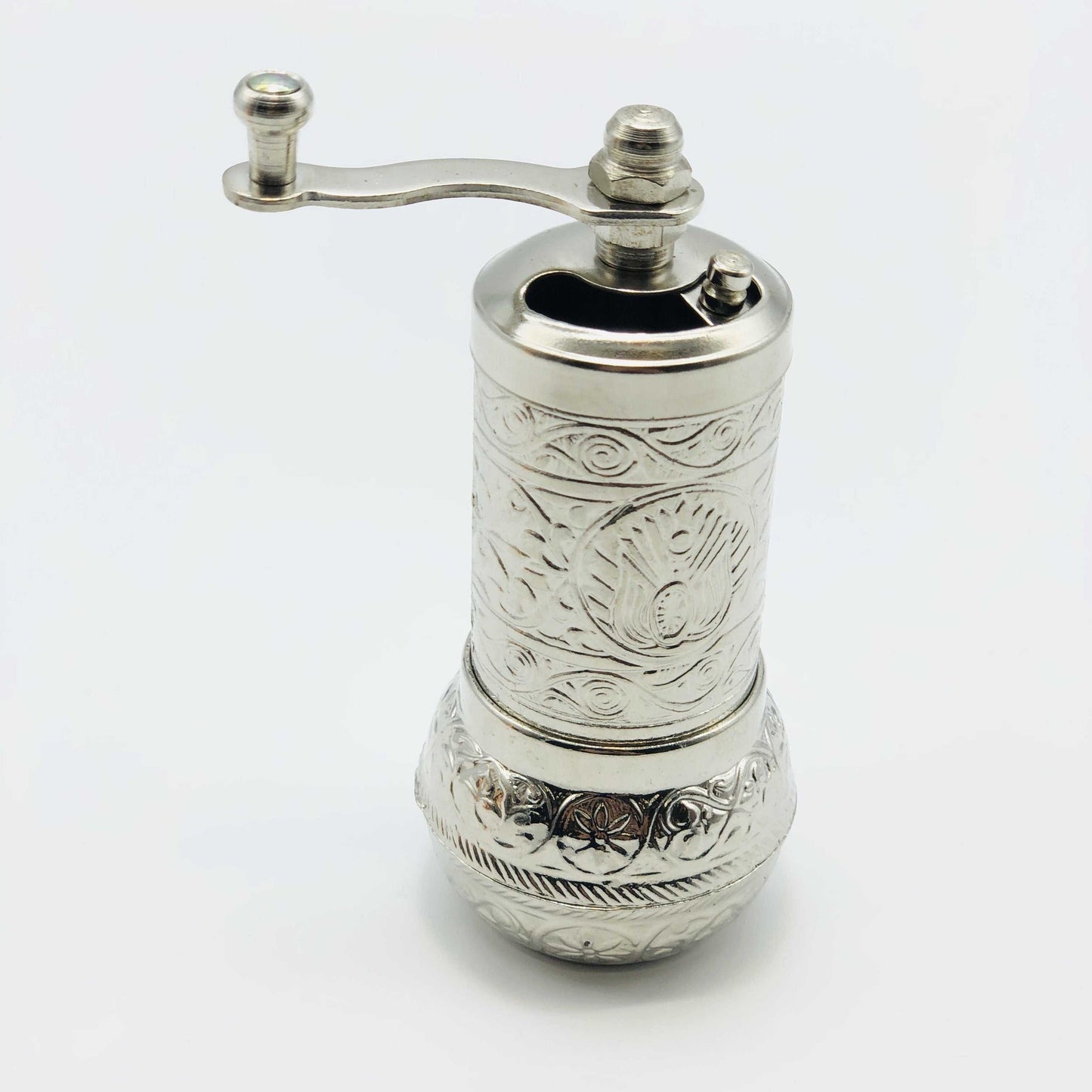 Silver Coloured Pepper Grinder