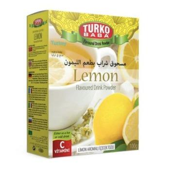 Lemon Tea, flavored drink powder Turko Baba, 300g