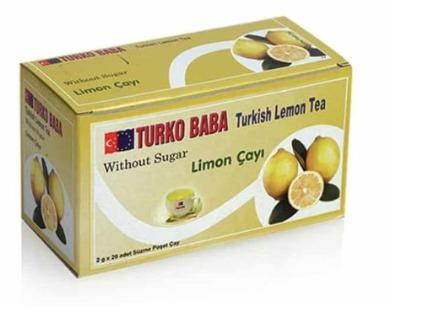 Lemon Tea, tea bags, Turko Baba