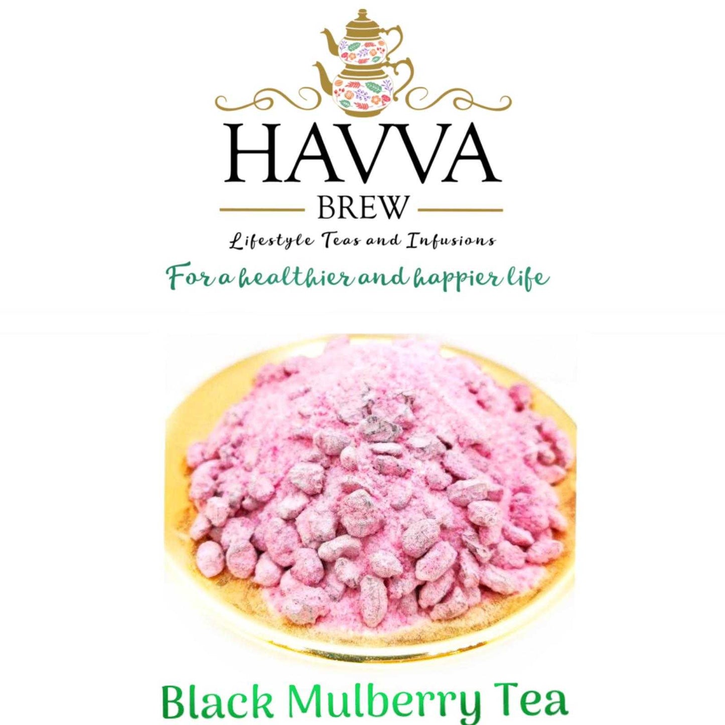 Havva Brew Powder Black Mulberry Tea
