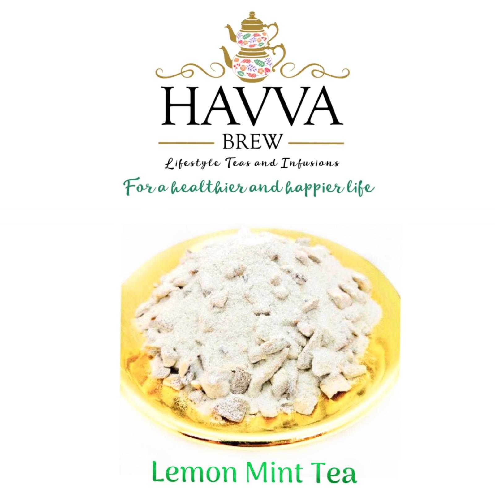 Havva Brew Powder Lemon Mint Tea