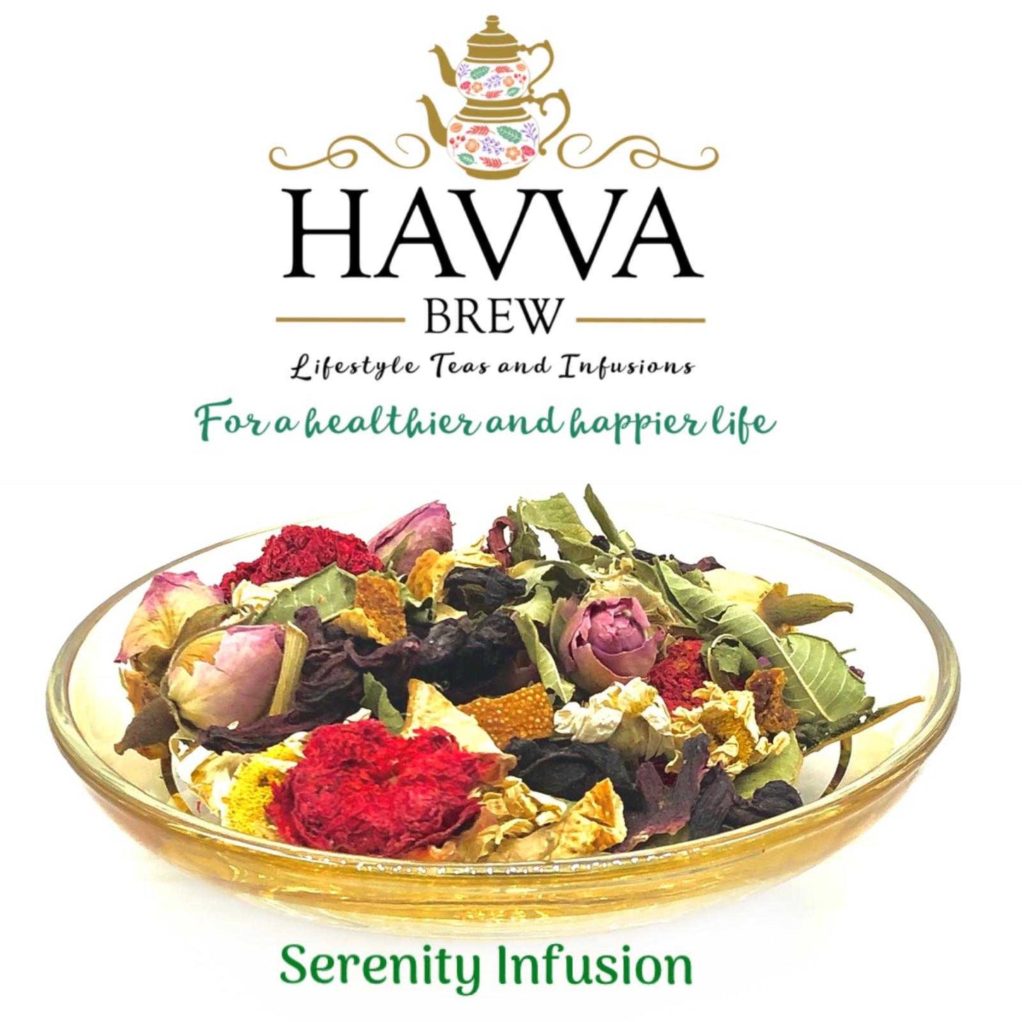 Havva Brew, Serenity Infusion, Caffeine-Free