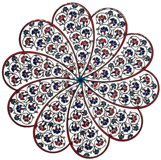 Turkish Design Ceramic Coaster 1922