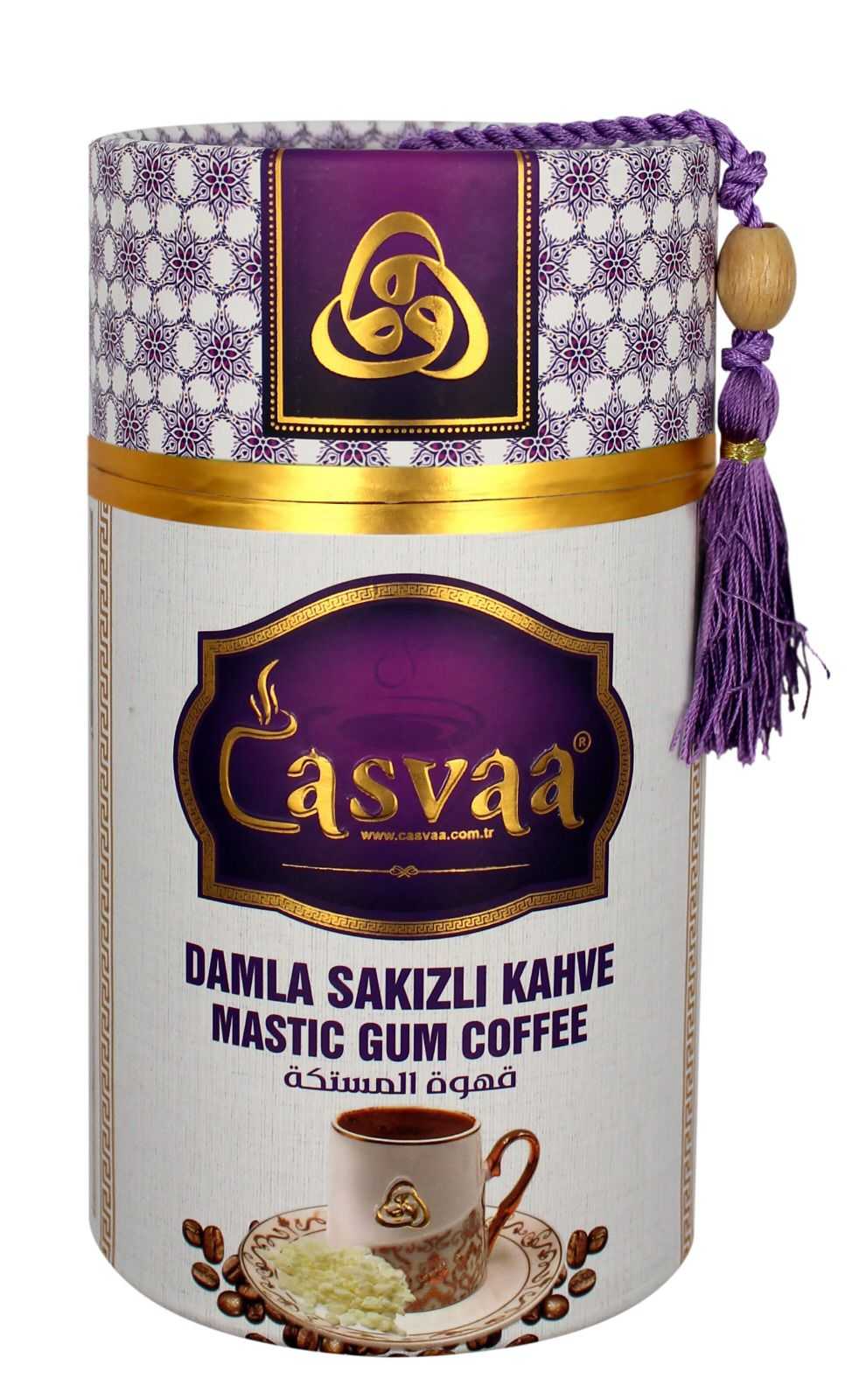 Casvaa Turkish Mastic Gum Coffee 250g (8,81oz)