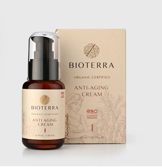 Bioterra Organic Anti-Aging Face Cream, 50ml