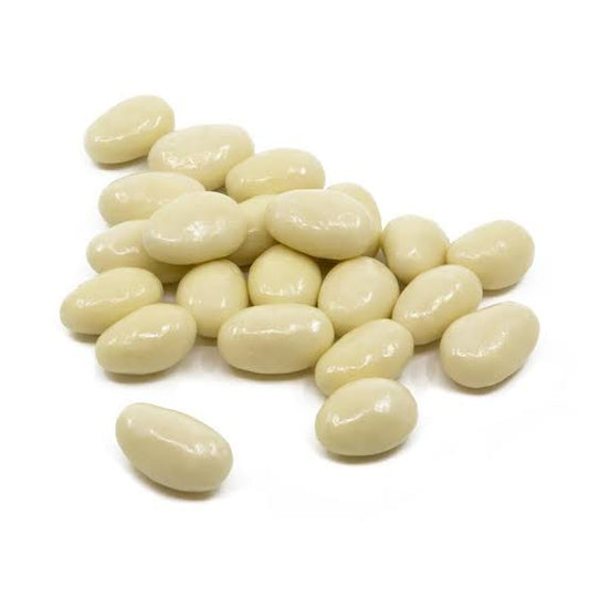 Almonds Covered in White Chocolate