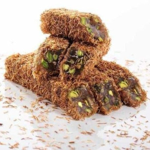 Turkish Delight Honey With Pistachio Covered  Kunefe