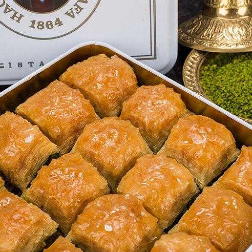 Traditional Dry Baklava with Pistachio