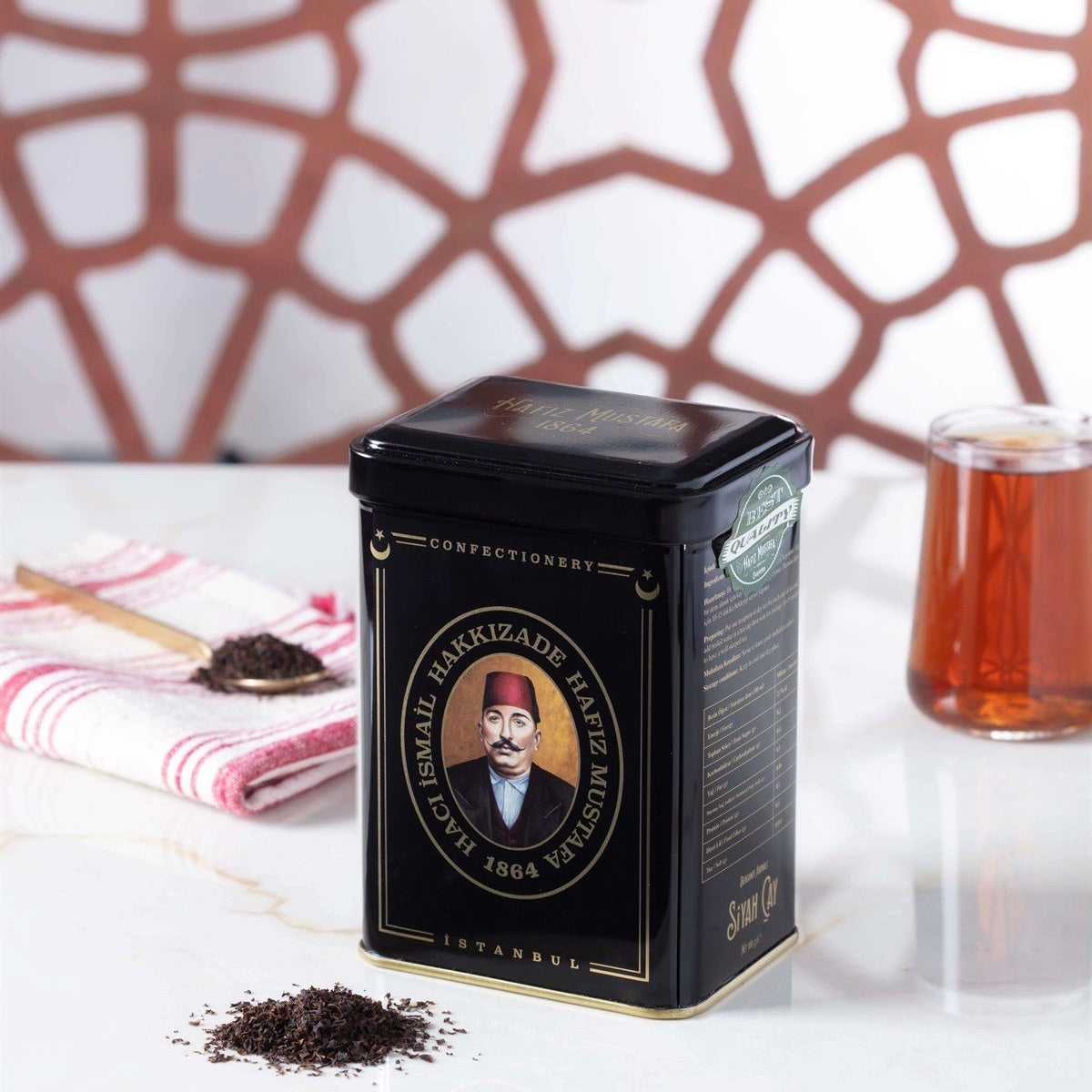 Hafız Mustafa, Black Tea in Metal Box, 100 g
