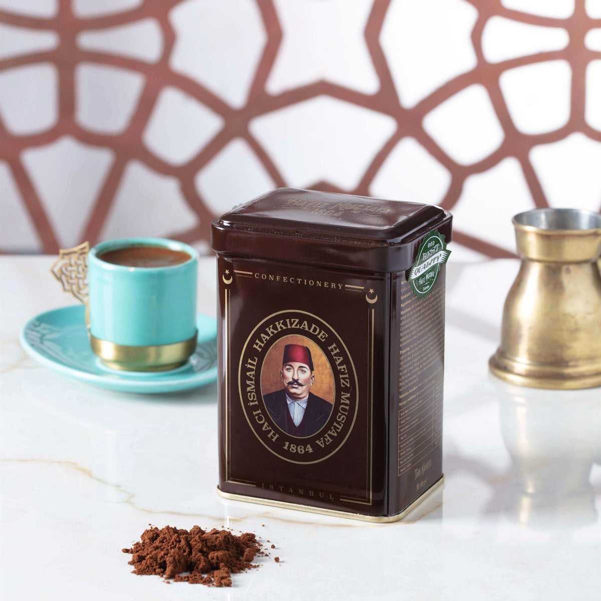 Traditional Turkish Coffee in Metal Box(5,99oz)