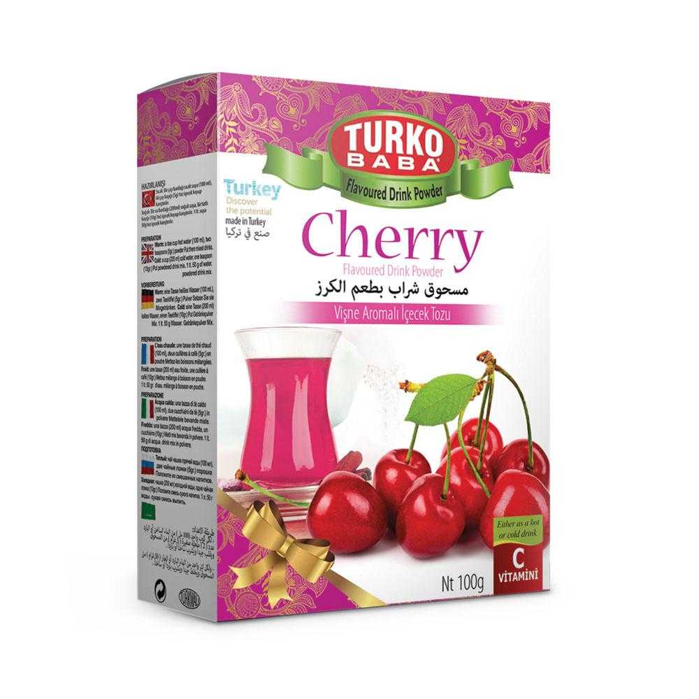 Turko Baba, Cherry Tea, flavored drink powder